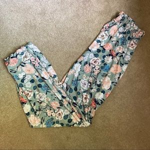Majamas Earth silky floral pajama pants